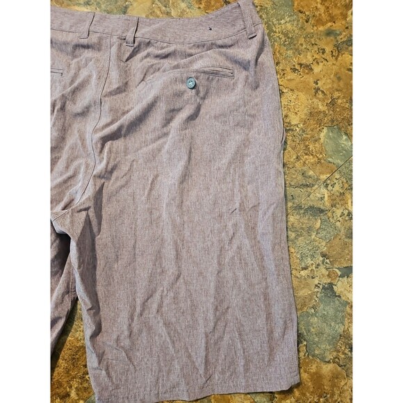 Bke‎ shorts mens size 36x 23 red purple hybrid athletic fit shorts - Picture 6 of 8